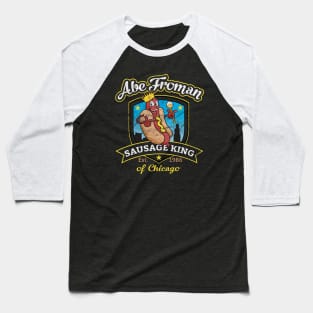 Abe Froman Sausage King of Chicago Worn Out Baseball T-Shirt